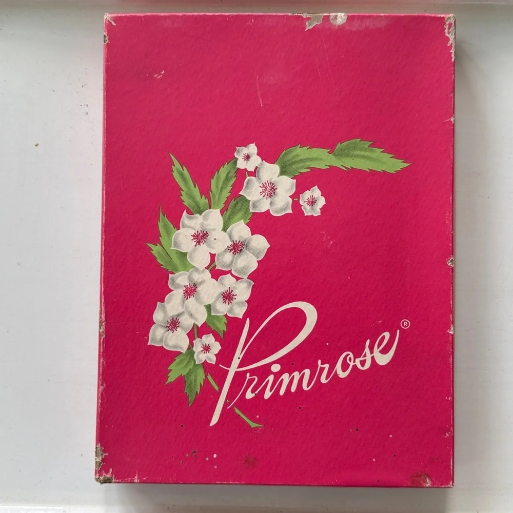 Primrose Vintage Stockings 3 Sets NEW in Pink Floral Box